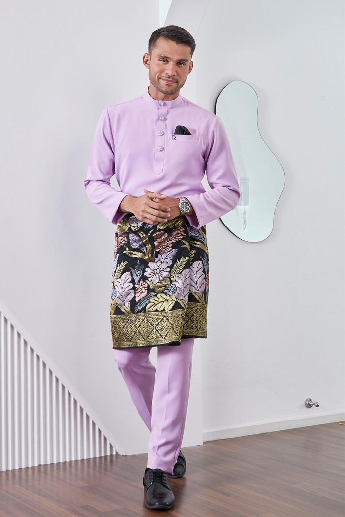 Baju Melayu Yusoff - Lilac